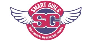 A logo of smart girls, which is an organization that sells mastery and resistance training.